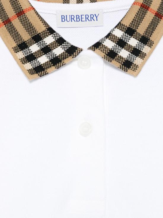 26SS [키즈] 버버리 원피스 8105586 A1464 White - BURBERRY