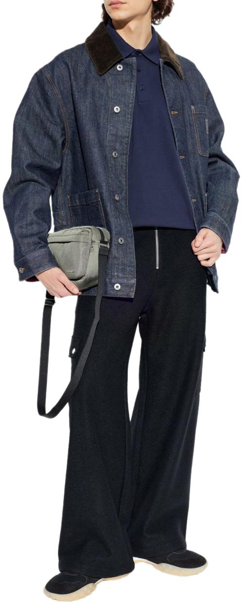 26SS 에트로 로고 코튼 폴로 티셔츠 MRMD0005AU135B0065 NAVY - ETRO