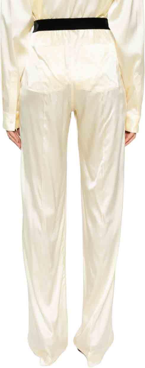 26SS 톰포드 트레이닝/조거 팬츠 PAW683FAX881YCM YELLOW - TOMFORD