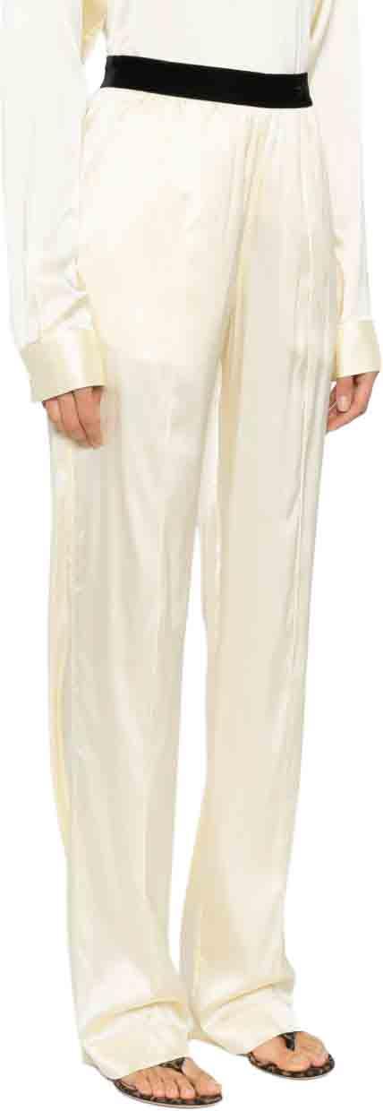 26SS 톰포드 트레이닝/조거 팬츠 PAW683FAX881YCM YELLOW - TOMFORD