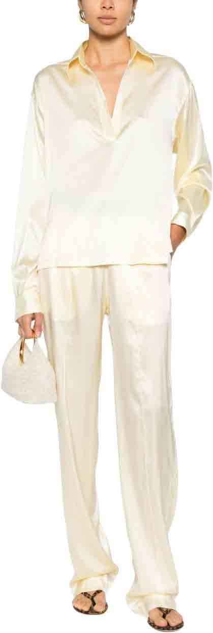 26SS 톰포드 트레이닝/조거 팬츠 PAW683FAX881YCM YELLOW - TOMFORD