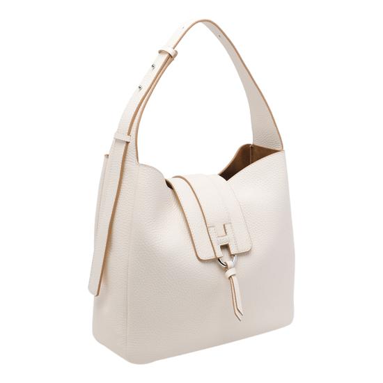 26SS 호간 토트백 KBW01XS0200 TH1B013 White - HOGAN