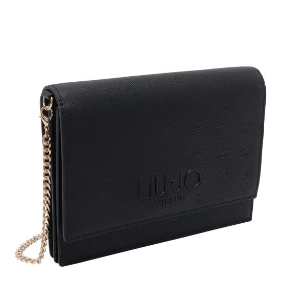 26SS 리우조 숄더백 AA6195ES029 22222 Black - LIU JO