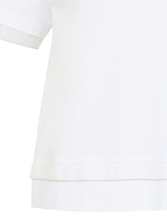 26SS 페세리코 반팔 티셔츠 A06739J0 0070A00A Bianco - PESERICO