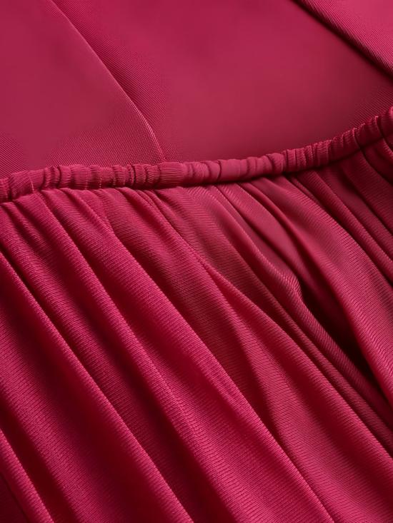 26SS 짐머만 롱 원피스 8475D S261FUS Fucsia - ZIMMERMANN