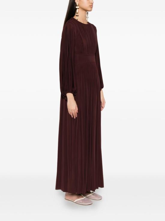 26SS 짐머만 롱 원피스 8580D S261MAHO Marrone - ZIMMERMANN