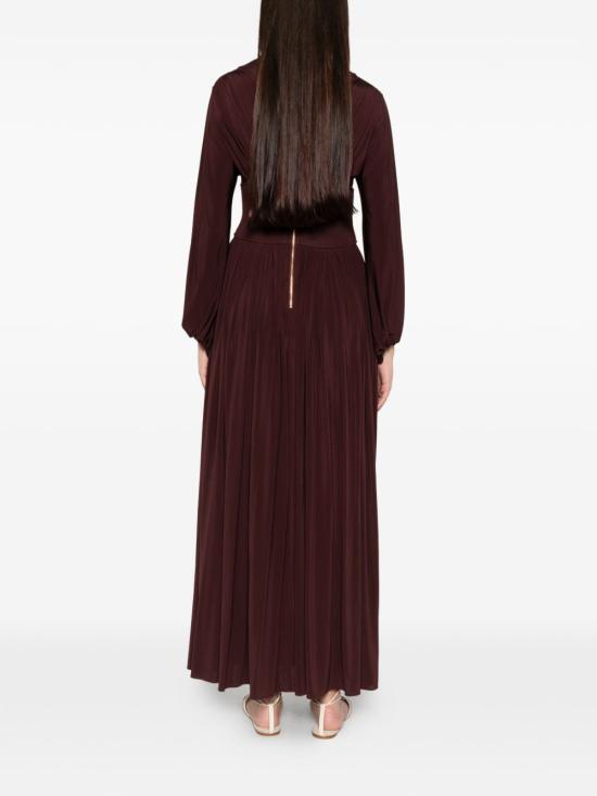 26SS 짐머만 롱 원피스 8580D S261MAHO Marrone - ZIMMERMANN