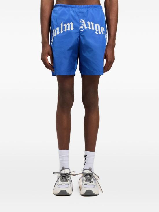 26SS 팜앤젤스 스윔팬츠 PMFD018S26FAB001 4703 Blu - PALM ANGELS