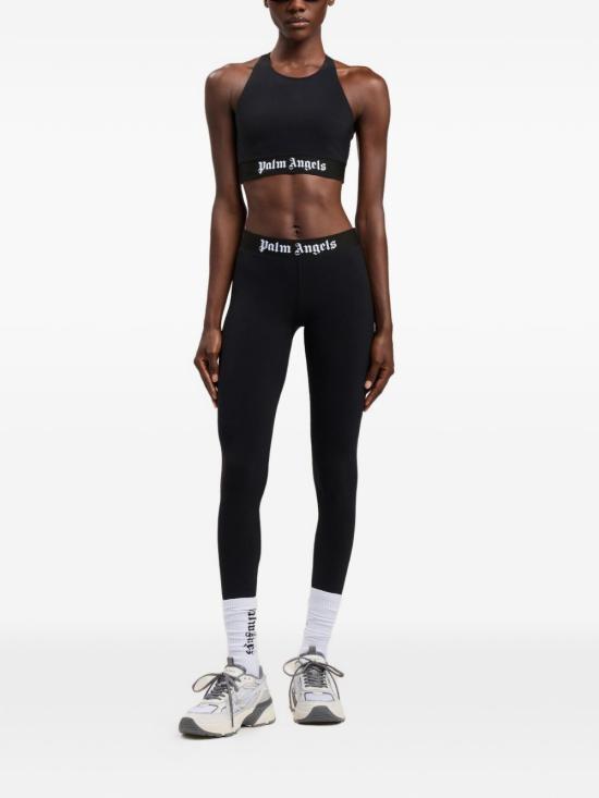 26SS 팜앤젤스 레깅스 PWVG016S26FAB001 1010 Nero - PALM ANGELS