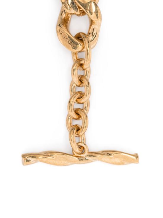 26SS 생로랑 팔찌 845620 Y1500 8060 BRASS GOLD DOM - SAINT LAURENT