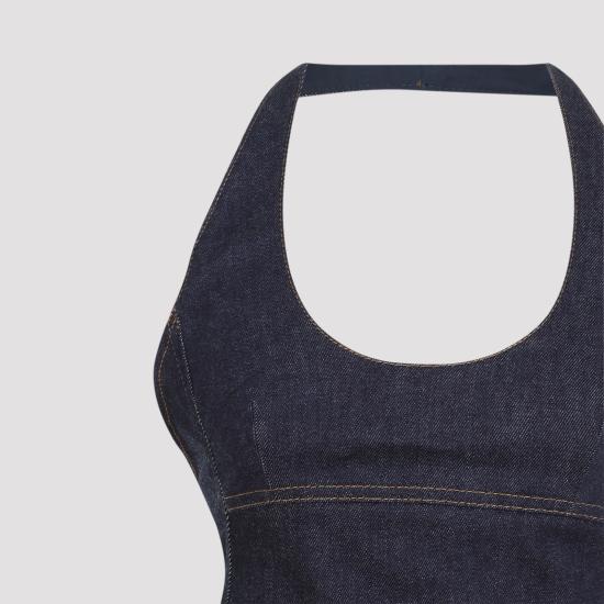 26SS 자크뮈스 민소매 티셔츠 TOW00890AD00041 390 DARK NAVY DOM - JACQUEMUS