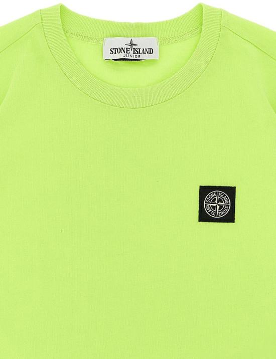 26SS [키즈] 스톤 아일랜드 티셔츠 L1S162100002S0047V005F LIME - STONE ISLAND