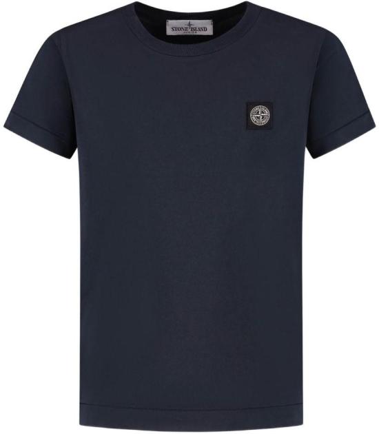 26SS [키즈] 스톤 아일랜드 티셔츠 L1S162100002S0047V0020 NAVY - STONE ISLAND