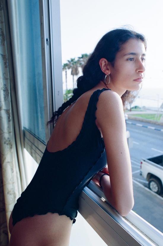  쉐리스 원피스 수영복 셰리스 코르셋  네이비 - SHERRIS