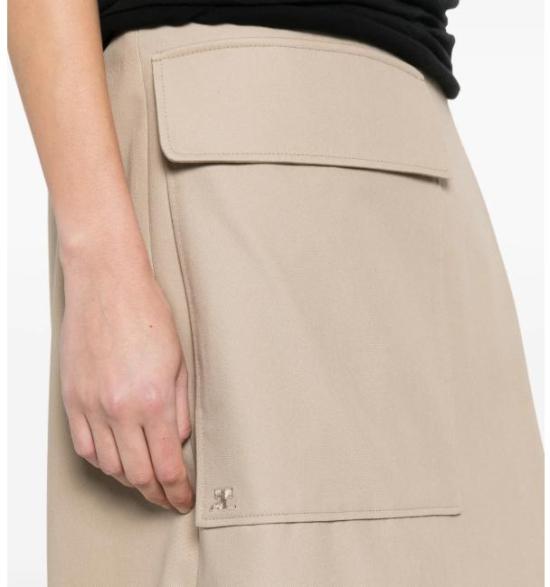 26SS 쿠레쥬 숏 스커트 126CJU343CO0134 1005 BEIGE - COURREGES
