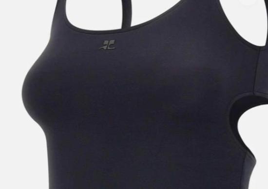 26SS 쿠레쥬 원피스 수영복 126JMB053PA0043 9999 BLACK - COURREGES