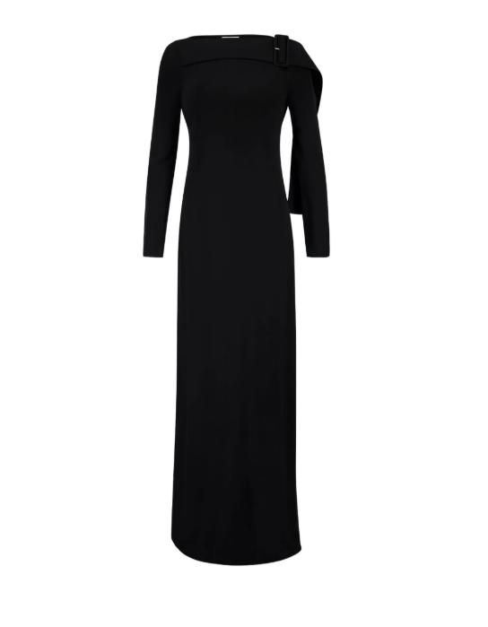 26SS 쿠레쥬 롱 원피스 126JRO813JS0145 9999 BLACK