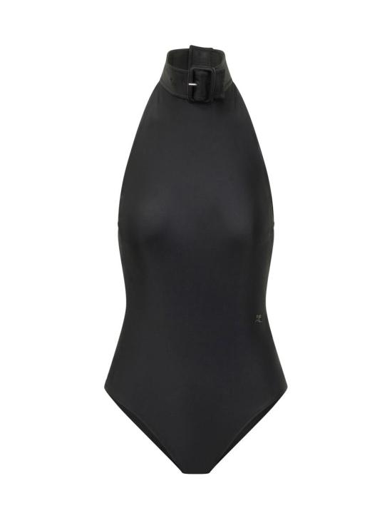 26SS 쿠레쥬 바디수트 티셔츠 126JBD170PA0043 9999 BLACK