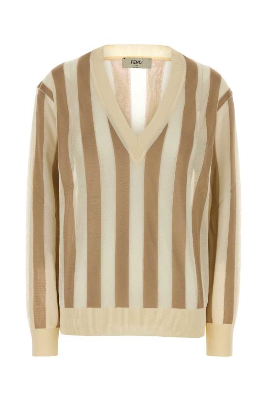 26SS 펜디 스웨터 FZXE93AW4Q F1W20 Stripped