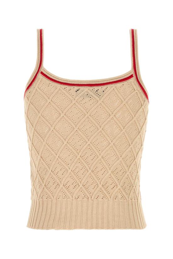 26SS 펜디 스웨터 FZXF01AWIM F1W20 Beige o Tan - FENDI