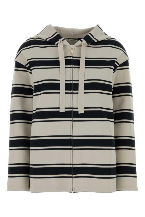 26SS 에스막스마라 드림 코튼 후드 집업 2619921023600 002 Stripped