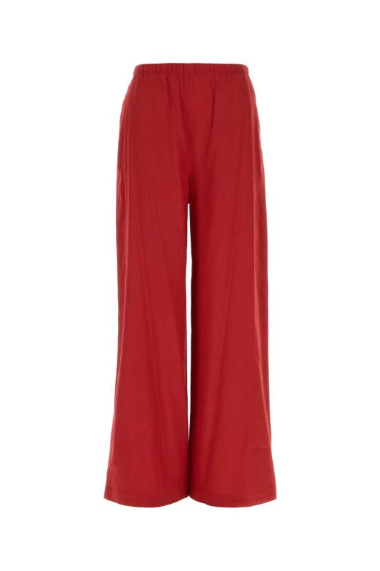 26SS 막스마라 스트레이트 팬츠 2611131029600 004 Red