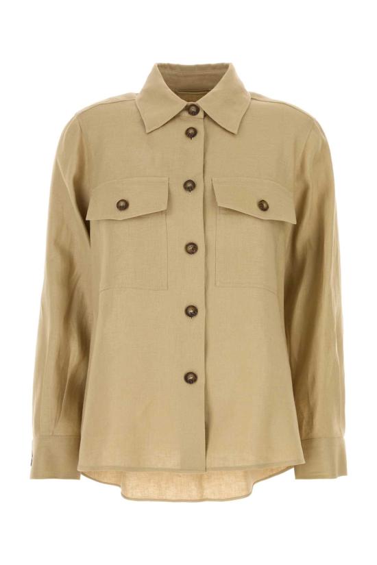 26SS 위켄드막스마라 셔츠 2615041023600 001 Beige o Tan