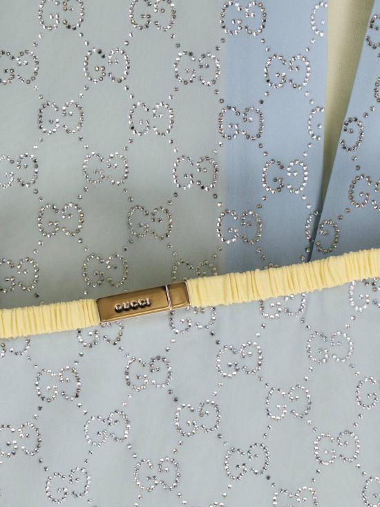 26SS 구찌 미디 스커트 855496 ZARX2 4141 Blue - GUCCI