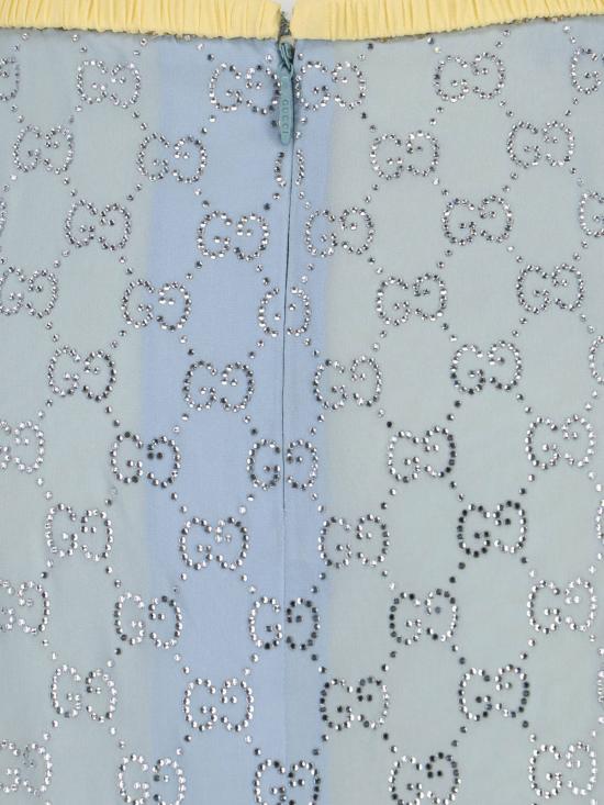 26SS 구찌 미디 스커트 855496 ZARX2 4141 Blue - GUCCI