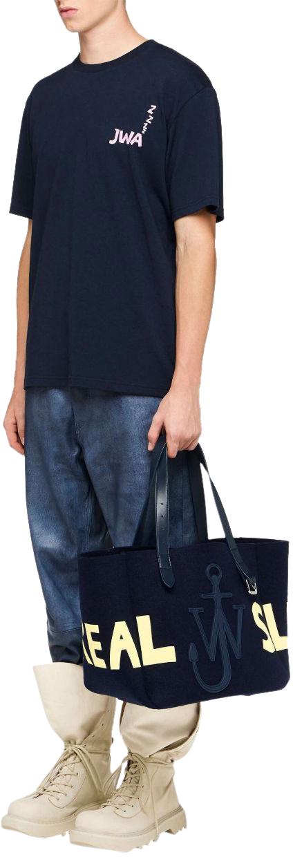 25SS JW앤더슨 탑 JT0270PG1510898 NAVY - JW ANDERSON