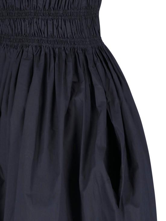 26SS 마토 미디 원피스 SHBDR PL BLK Black - MATTEAU