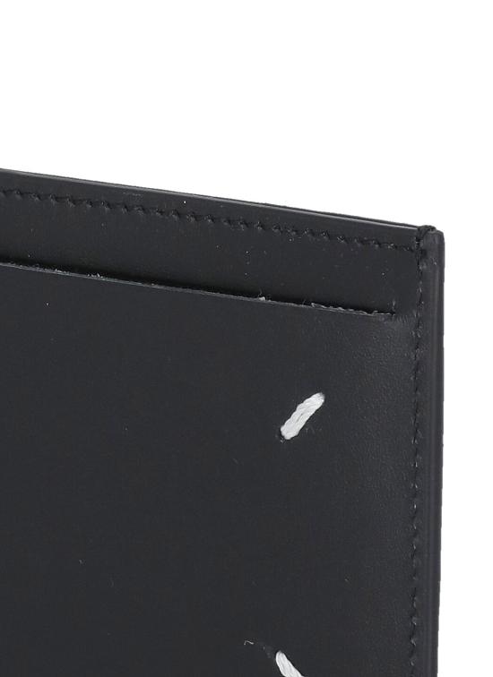 26SS 마르지엘라 포 스티치 카드 홀더 SA1VX0007 P4745T8013 Nero - MAISON MARGIELA