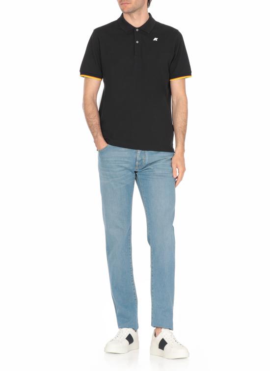 26SS 까웨 폴로 티셔츠 K1125BW K89 Blu - K-WAY