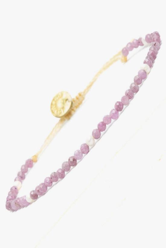  Guanábana Handmade 팔찌 구아나바나 핸드메이드 황소자리 보라색