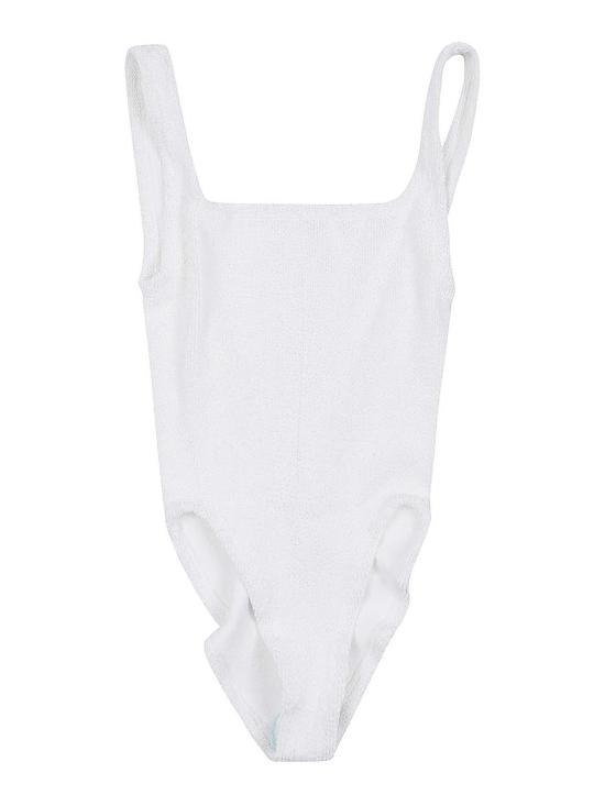 26SS 훈자 지 원피스 SSQUARECRWHITE White