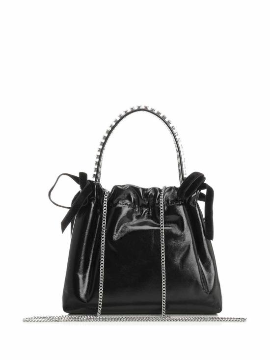 26SS 지미추 크로스백 DRAWSTRINGMINITHYZZBLACKSILVER Black - JIMMY CHOO