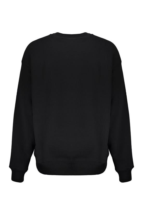  오프화이트 긴팔 티셔츠 로고 스웨트셔츠 블랙 - OFF WHITE