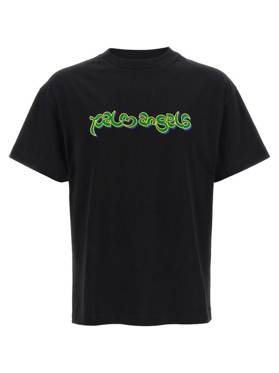 26SS 팜앤젤스 반팔 티셔츠 PMAA109S26JER00910551055 Black