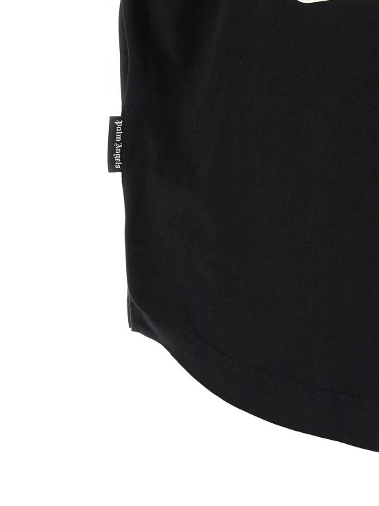 26SS 팜앤젤스 반팔 티셔츠 PMAA10BS26JER00310011001 Black - PALM ANGELS