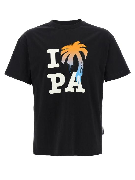 26SS 팜앤젤스 반팔 티셔츠 PMAA109S26JER00710011001 Black