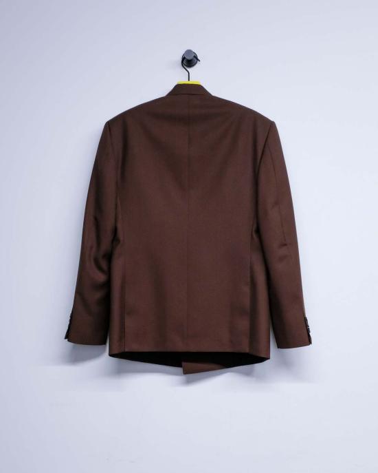  세컨드 레이어 수트 자켓 두 번째 레이어 울 피코 블레이저 - SECOND/LAYER