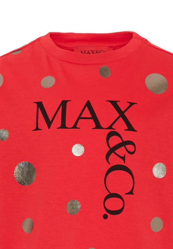 26SS [키즈] 막스앤코 티셔츠 MX0289 MX057 MX400 RED - MAX & CO.