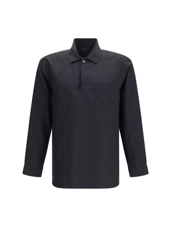 26SS 데펄루 긴팔 셔츠 BARRY 10 BLACK