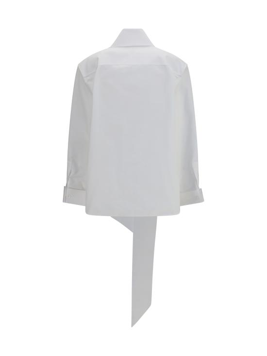 26SS 생로랑 셔츠 870726Y1H48 9000 WHITE - SAINT LAURENT