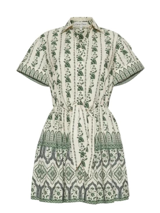  카라 카라 숏 원피스 애즈베리 미니 드레스