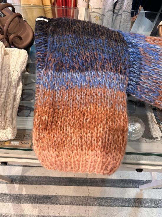  마이아미 가디건 Maiami 모헤어 봄버 카디건 옴브레 - MAIAMI