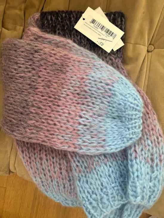  마이아미 가디건 Maiami 모헤어 봄버 카디건 옴브레