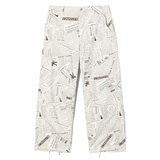  엔지니어드가먼츠 팬츠 엔지니어드 가먼츠 페인터  화이트