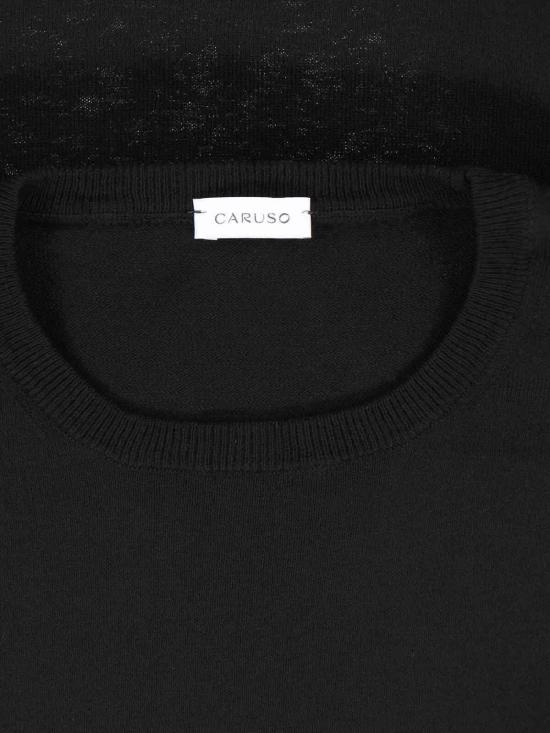 26SS 카루소 반팔 티셔츠 MK66Y7002570910 Black - CARUSO