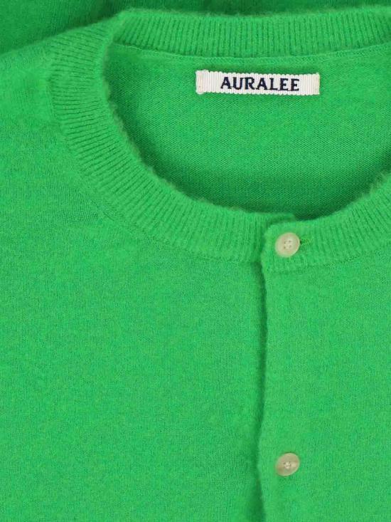 26SS 오라리 가디건 A26SC01CCGREEN Green - AURALEE